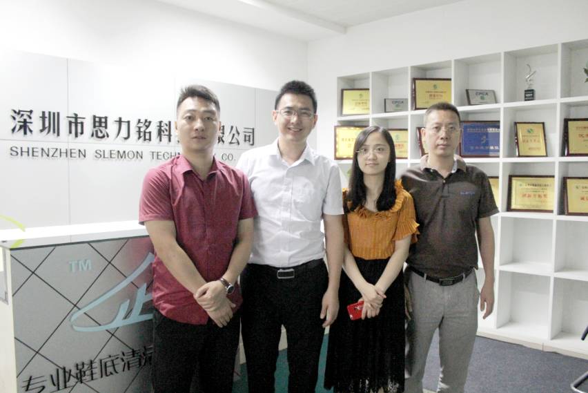 【百强IM体育走访】我会秘书处调研思力铭、创显光电、新基点、华德安(图1)